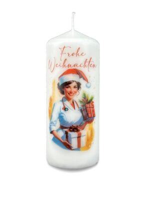 Weihnachtskerze "MFA" 170 x 68mm
