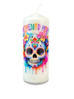Kerze "MEMENTO MORI" 170 x 68mm