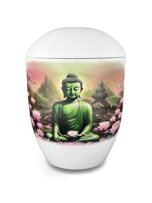 Seeurne "Buddha, grün"