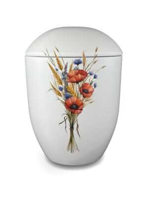 Seeurne "Sommerblumenstrauß"