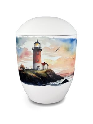 Seeurne "Nordseepanorama, Leuchtturm"