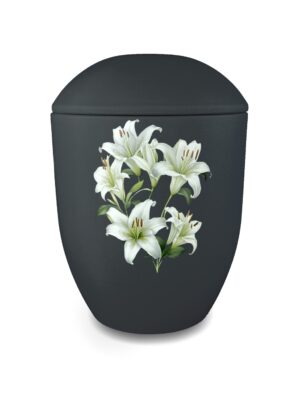 Seeurne „weiße Lilien“