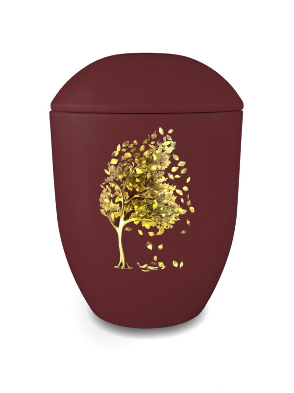 Seeurne bordeaux - goldener Baum
