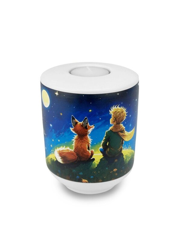 Gedenklicht / Memory Urne mit Motiv der kleine Prinz