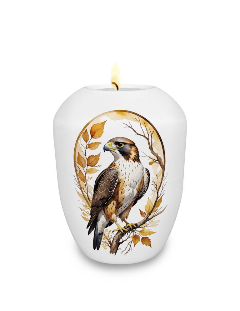 Gedenklicht / Memory Urne mit Motiv Spirit Animal