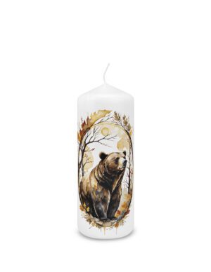 Kerze "Spirit Animal Bär" 150 x 58 mm