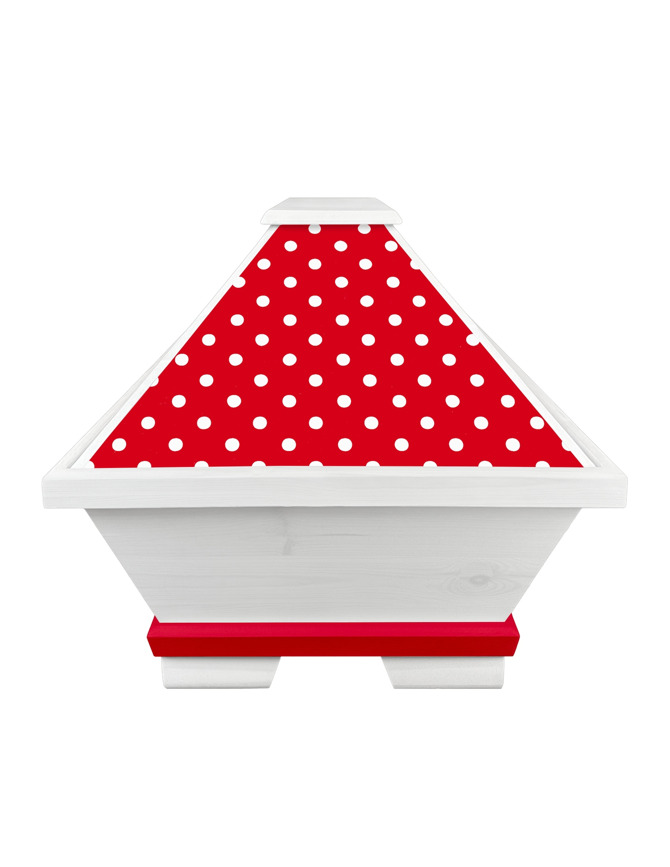 Kiefernsarg Rockabilly – Fussende (KS-61-04)