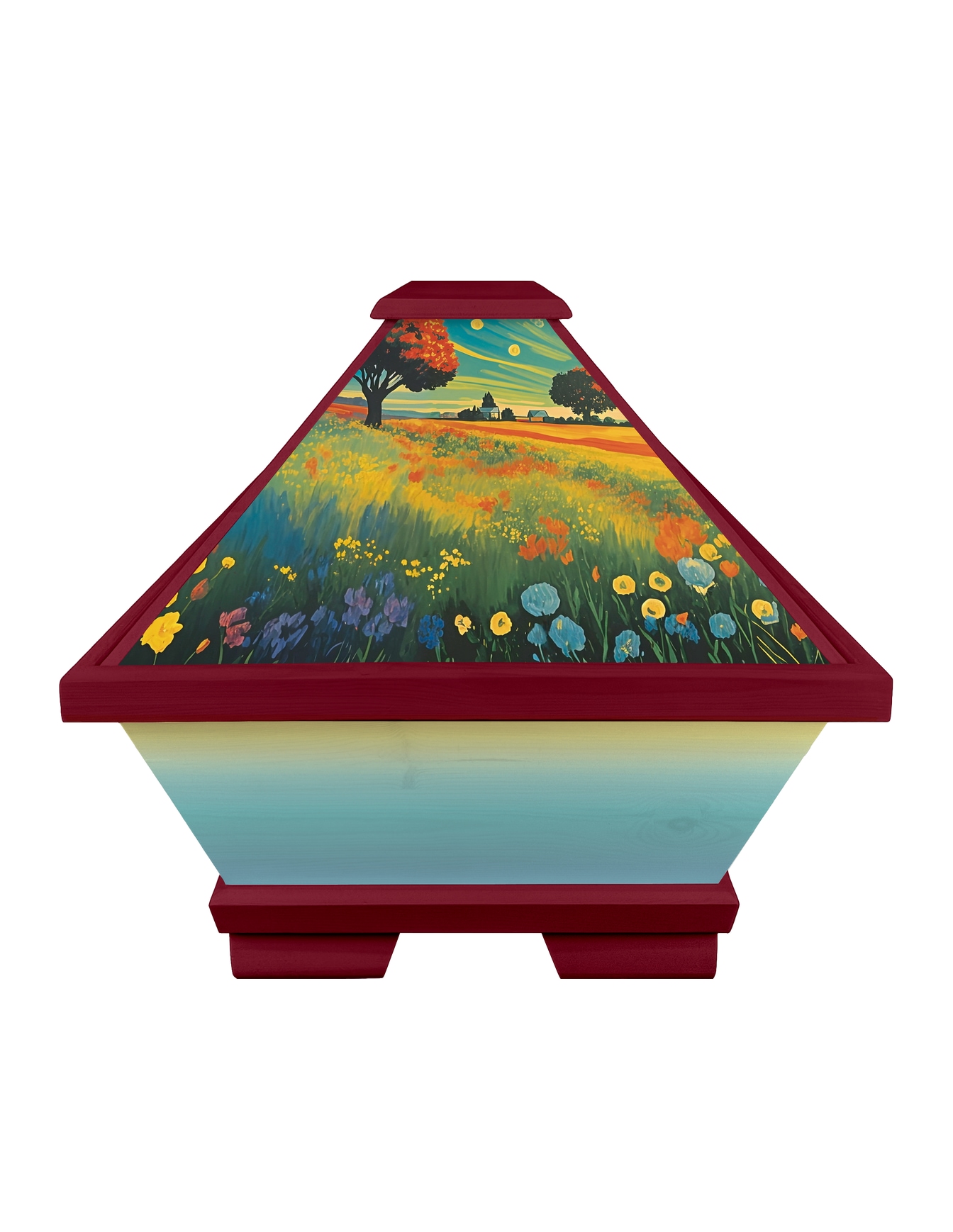 Kiefernsarg Sommerwiese – Fussende (KS-62-17)