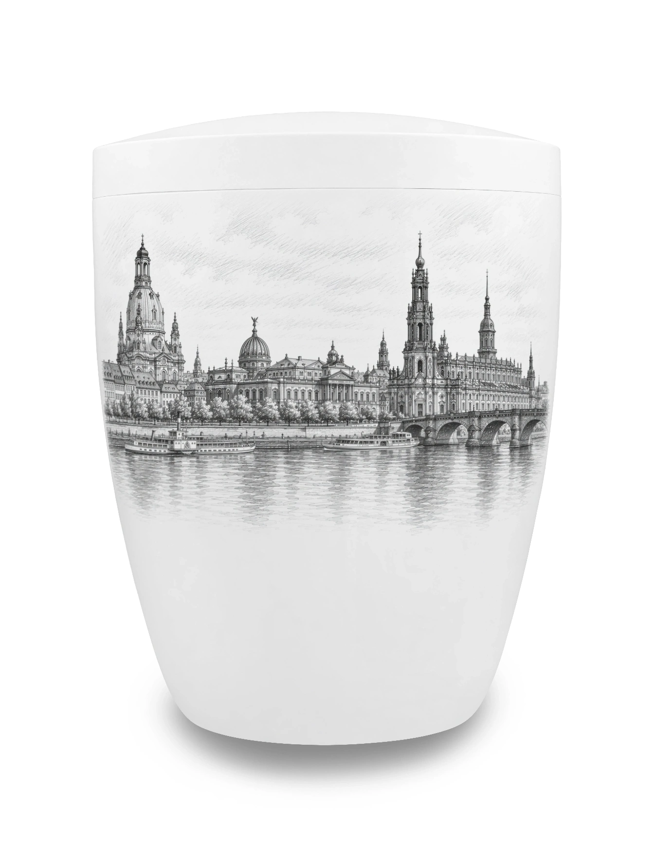 NS-233-16FH Urne Skyline Dresden Dresden Urne mit Skyline von Dresden